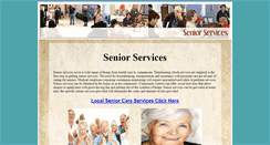 Desktop Screenshot of homeseniorservices.net