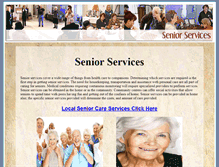 Tablet Screenshot of homeseniorservices.net